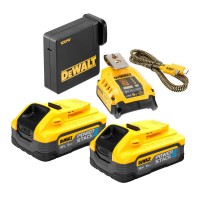 Dewalt DCB094H2 USB-C Powerstack Starter Kit - 2 x 5Ah £279.95